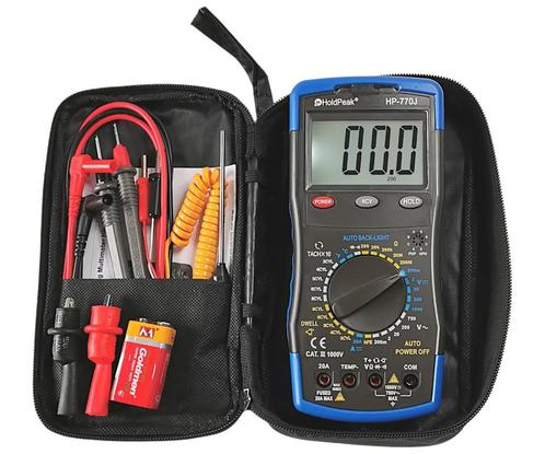 Multimeter Automotive HP-770J, Doe-het-zelf en Verbouw, Meetapparatuur, Multimeter, Nieuw, Ophalen of Verzenden