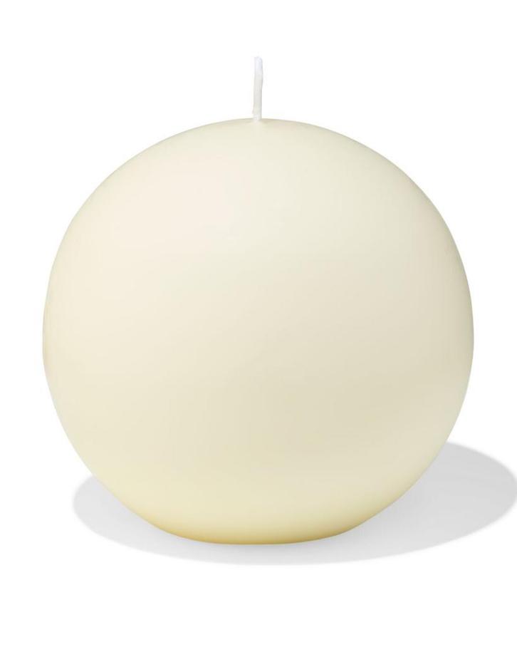 HEMA Bolkaars Ø14.5cm ivoor, Huis en Inrichting, Woonaccessoires | Kandelaars en Kaarsen, Nieuw, Verzenden