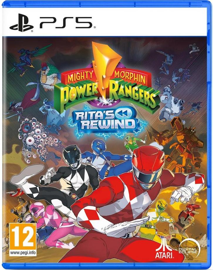 Mighty Morphin Power Rangers Ritas Rewind-Standaard, Spelcomputers en Games, Games | Sony PlayStation 5, Nieuw, Ophalen of Verzenden