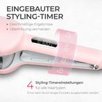 Krultang - Krulborstel - 140-220°C - Roze - TYMO, Sieraden, Tassen en Uiterlijk, Uiterlijk | Haarverzorging, Verzenden, Zo goed als nieuw