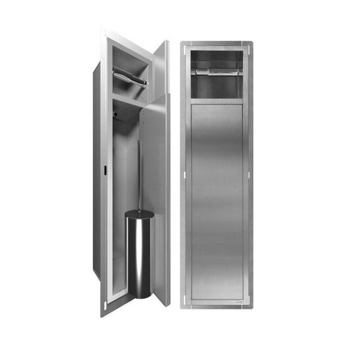Inbouw Toiletrolhouder LoooX Closed CL7 Met Closetborstel, Doe-het-zelf en Verbouw, Sanitair, Bad, Nieuw, Ophalen of Verzenden