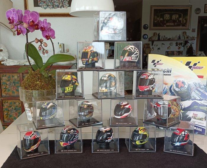 Themacollectie - De Agostini Caschi Moto GPTM con fascicolo, Hobby en Vrije tijd, Modelauto's | 1:5 tot 1:12