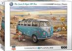 The Love & Hope VW Bus Puzzel (1000 stukjes) | Eurographics, Nieuw, Verzenden