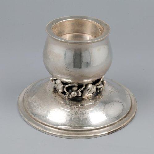 C.C. Hermann - Kandelaar - .925 zilver, Antiek en Kunst, Antiek | Goud en Zilver