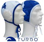 Turbo Waterpolo Cap set wit en blauw Nr. 9, Verzenden, Nieuw