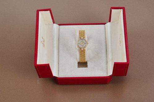 Cartier - Vendome Diamond MoP Dial 18k Yellow Gold - 6602 -, Sieraden, Tassen en Uiterlijk, Horloges | Heren