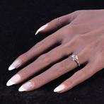 Zonder Minimumprijs - Ring - 18 karaat Witgoud Diamant, Sieraden, Tassen en Uiterlijk, Ringen, Nieuw