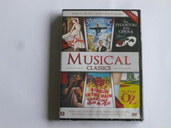 Musical Classics - sound of music, west side story, red shoe, Cd's en Dvd's, Dvd's | Klassiekers, Zo goed als nieuw, Verzenden