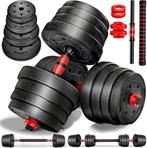 RE:SPORT 2-in-1 halterset, 15-30 kg, halterset verstelbaar,, Verzenden, Nieuw
