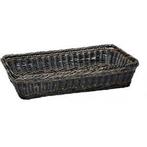 Brood mand zwart voor buffet | 6 formaten, Verzenden