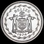 Belize. 10 Dollars 1974 - Sub Umbra Floreo (Zonder