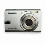 Traveler Super Slim XS 80 Digitale Compact Camera - Zilver, Verzenden, Zo goed als nieuw
