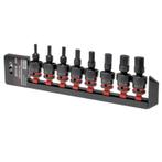 Inbus bit doppenset 1/2 inch met kniegewricht 8-delig H6–H19, Ophalen of Verzenden, Nieuw