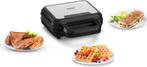 Tefal UltraCompact 3in1 SW383D - Wafel-, Tosti-ijzer &, Verzenden, Zo goed als nieuw