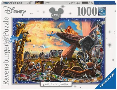 Disney The Lion King Puzzel (1000 stukjes) | Ravensburger -, Hobby en Vrije tijd, Denksport en Puzzels, Nieuw, Verzenden