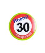 Button 30 Jaar Verkeersbord 5,5cm, Verzenden, Nieuw