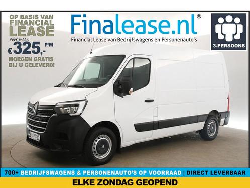 Renault Master 2.3 DCI L2H2 Airco Cam Cruis 3Pers PDC €325pm, Auto's, Bestelauto's, Lease, Handgeschakeld, Diesel, Renault, Wit