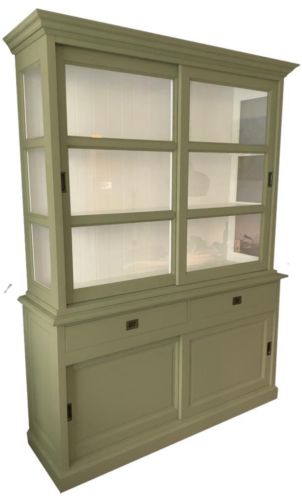 Buffetkast bleekgroen Putten 160 x 220cm, Huis en Inrichting, Kasten | Buffetkasten, Ophalen of Verzenden