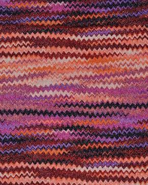 Lurex Zig Zag Paars, Hobby en Vrije tijd, Stoffen en Lappen, Paars, Nieuw