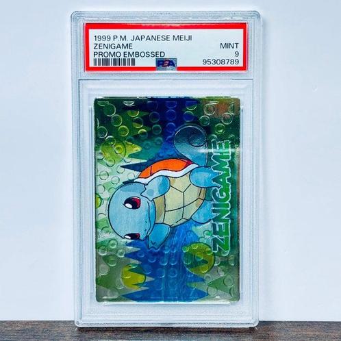 Pokémon Graded card - 1999 Meiji - Zenigame / Squirtle, Hobby en Vrije tijd, Verzamelkaartspellen | Pokémon