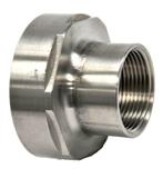 INOX IBC Adapters S60x6 met binnendraad (RVS), Met kraantje, 150 liter of meer, Verzenden, Nieuw