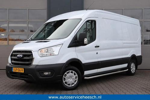 Ford Transit 2.0 TDCi 130PK L3H2 l Navi l Camera l Cruise Co, Auto's, Ford, Onderhoudsboekje, Lease, Handgeschakeld, Overige carrosserieën