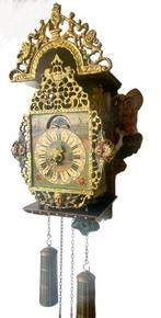 Friese stoelklok - Hout - 1960-1970 - Friese stoeltjesklok