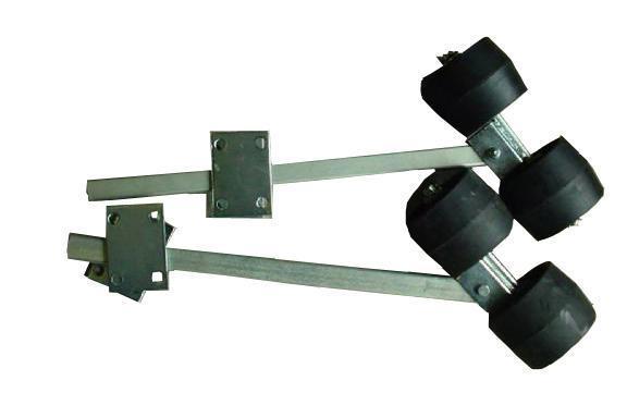 Rubberen standaard kimrollen set – bootrollen set, Watersport en Boten, Boottrailers, Nieuw, Minder dan 1500 kg, Minder dan 6 meter