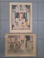 Dignimont (1891-1965) , Chas Laborde (1886-1941 - Set van 2, Antiek en Kunst