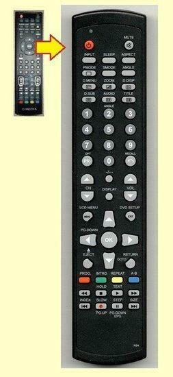 Q-media Q19A2CD afstandsbediening, Audio, Tv en Foto, Afstandsbedieningen, Verzenden