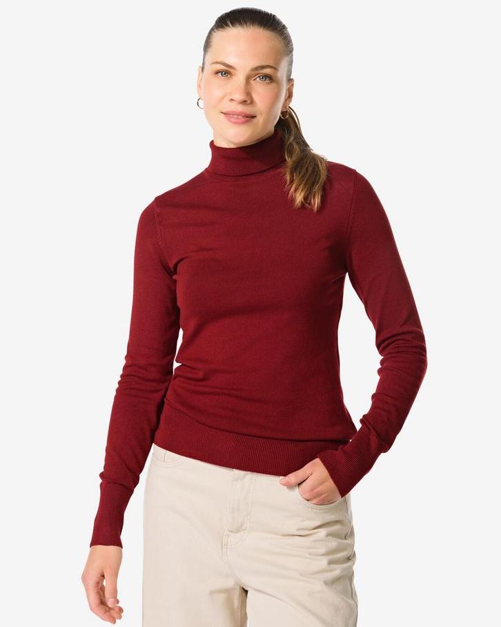 HEMA Dames coltrui Lois rood, Kleding | Dames, Overige Dameskleding, Nieuw, Verzenden
