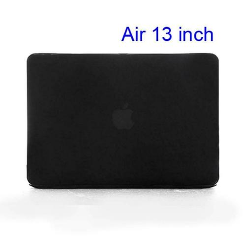 Zwarte Hardcase Cover Macbook Air 13-inch, Computers en Software, Laptoptassen, Verzenden