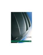 2003 JAGUAR X TYPE BROCHURE ENGELS, Boeken, Nieuw, Author