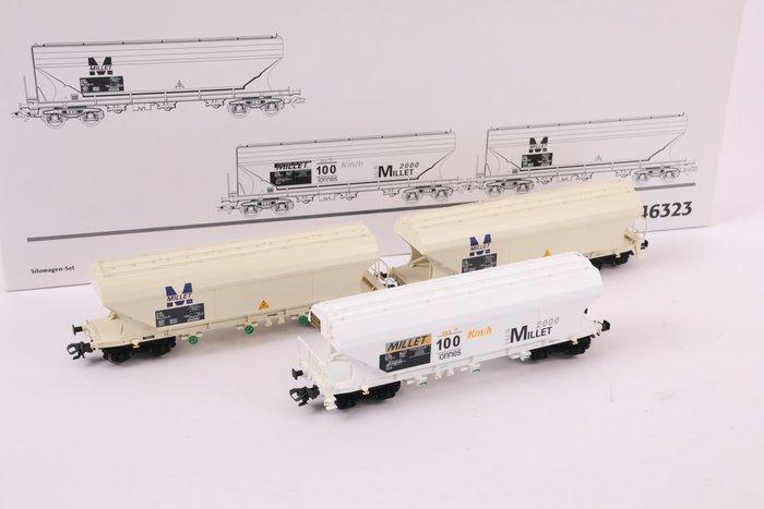 Märklin H0 - 46323 - Modeltrein goederenwagonset (1) - Drie, Hobby en Vrije tijd, Modeltreinen | H0