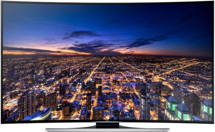 Samsung UE55HU8200 - 55 inch 4K Ultra HD curved LED TV, Audio, Tv en Foto, Televisies, 100 cm of meer, 4k (UHD), Zo goed als nieuw