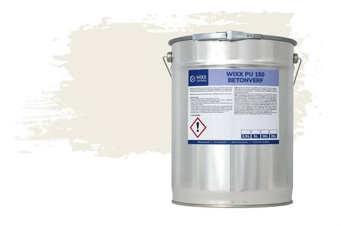 Wixx PU 150 Betonverf RAL 9010 | Zuiver Wit 2.5L, Doe-het-zelf en Verbouw, Verf, Beits en Lak, Verf, Wit, Nieuw, Minder dan 5 liter