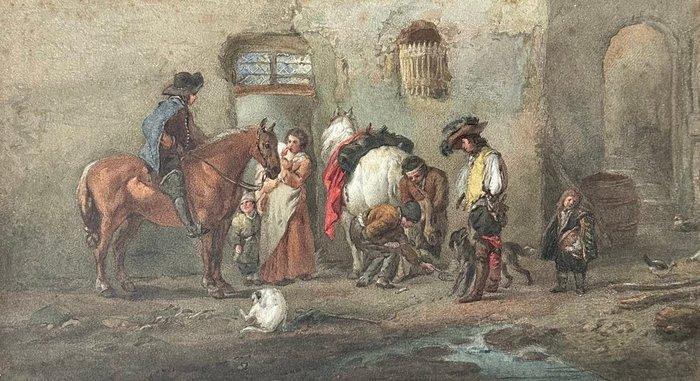 Herman Friederick Carel Ten Kate (1822-1891) - Senza Titolo, Antiek en Kunst, Kunst | Schilderijen | Klassiek