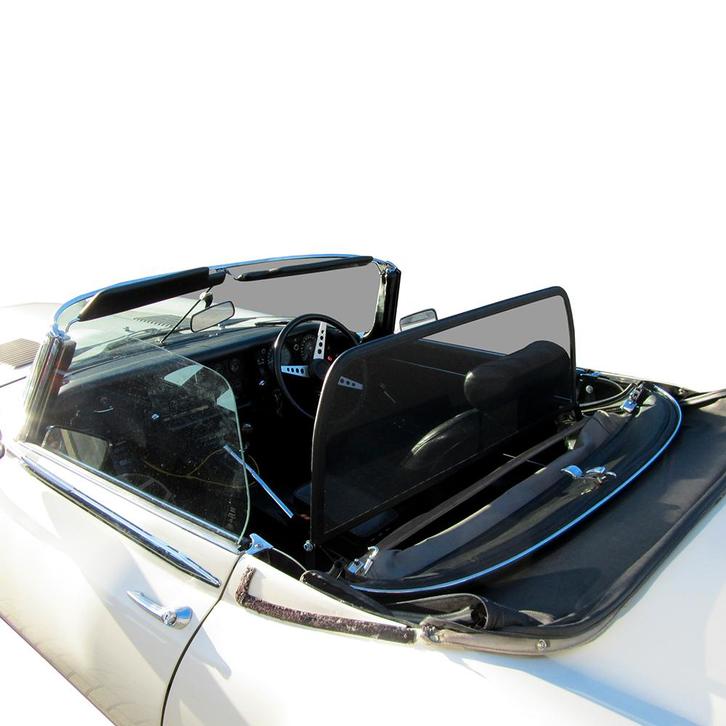 Jaguar E-Type (1971-1975) Cabrio windscherm Zwart windscherm, Auto diversen, Overige Auto diversen, Ophalen of Verzenden