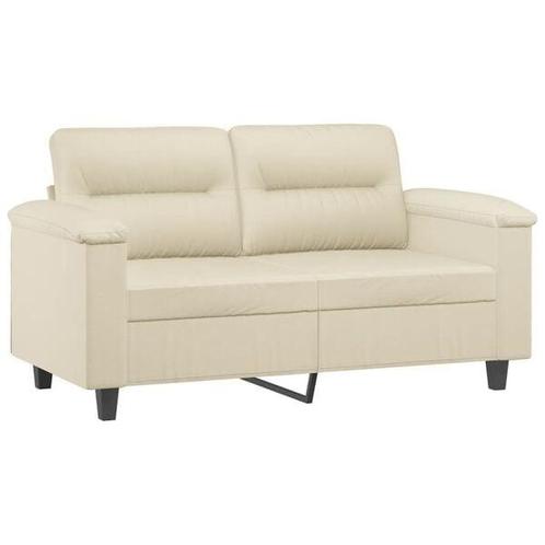 Tweezitsbank Creme: Comfortabel Retourdeal -55%!, Huis en Inrichting, Banken | Bankstellen, 150 tot 200 cm, 75 tot 100 cm, Rechte bank