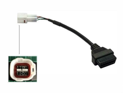 Yamaha OBD2 verloop kabel 16 pin naar 4 pin  NU TIJDELIJK GR, Motoren, Accessoires | Onderhoudsmiddelen, Ophalen of Verzenden