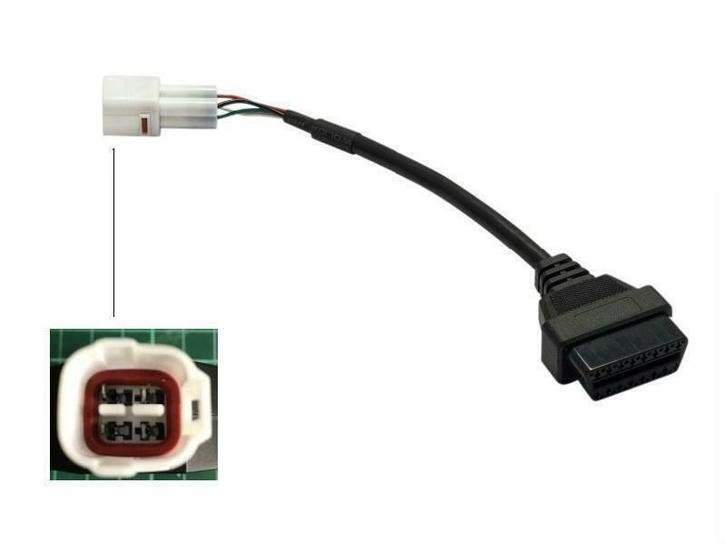 Yamaha OBD2 verloop kabel 16 pin naar 4 pin  NU TIJDELIJK GR, Motoren, Accessoires | Onderhoudsmiddelen, Ophalen of Verzenden