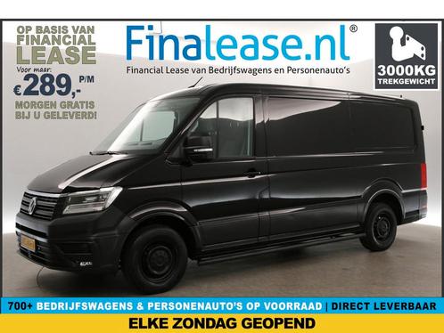 Volkswagen Crafter 30 2.0 TDI L3H2 141PK 3000KG TG €289pm, Auto's, Bestelauto's, Lease, Handgeschakeld, Diesel, Volkswagen, Zwart