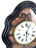 Ossenoog klok - Hout - 1850-1900, Antiek en Kunst, Antiek | Klokken