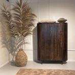 Opbergkast Noor Walnoot Bruin | 150 cm, Huis en Inrichting, Ophalen, Nieuw