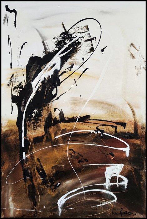 Luc Mora - Le vieux Monsieur - XXL, Antiek en Kunst, Kunst | Schilderijen | Modern