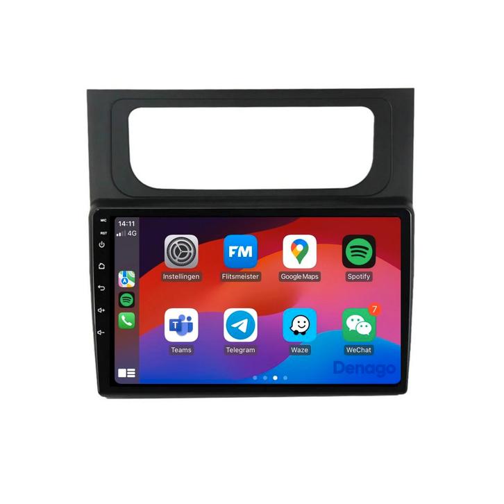 VW Touran CarPlay autoradio 2011 t/m 2015 Denago, Auto diversen, Autoradio's, Ophalen of Verzenden