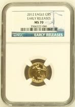 Gouden American Eagle 1/10 oz 2012 NGC MS70 Early Releases, Goud, Losse munt, Verzenden, Midden-Amerika