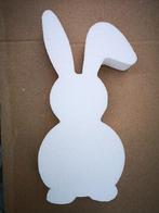 Styropor Piepschuim Isimo Paashaas rechtop 20×3 cm, Ophalen of Verzenden, Nieuw