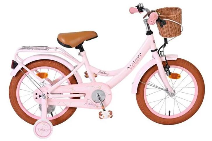 Volare Ashley Kinderfiets - Meisjes - 16 inch - Roze, Fietsen en Brommers, Fietsen | Kinderfietsjes, Nieuw, Ophalen of Verzenden