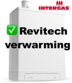 Intergas kombi kompakt hre 24/18 cw3 A-label propaan/aardgas, Ophalen, Zo goed als nieuw, Cv-ketel of Combi-ketel, Hoog rendement (Hr)